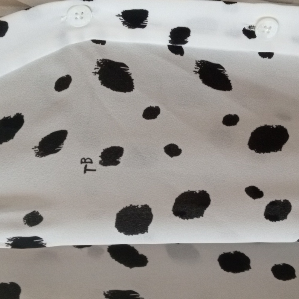 Ted Baker Polka Dot Button-Up Blouse - Picture 3 of 7